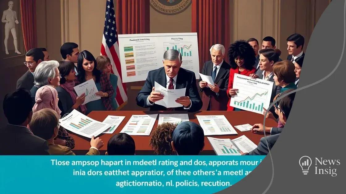 How approval ratings affect policy decisions