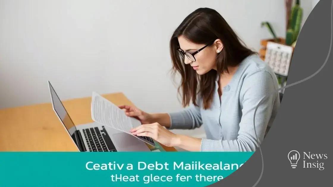 Strategies for managing student loan debt