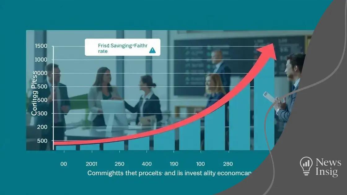 How savings rate affects the economy