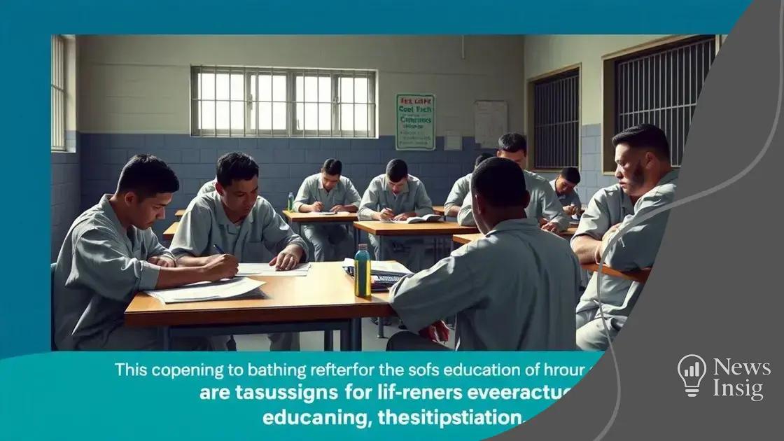 Effects of prison reform on recidivism