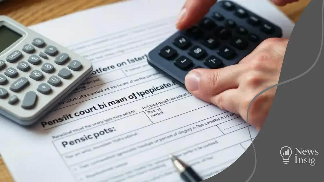 Tax implications of pension withdrawals