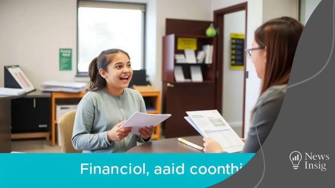 Eligibility requirements for financial aid
