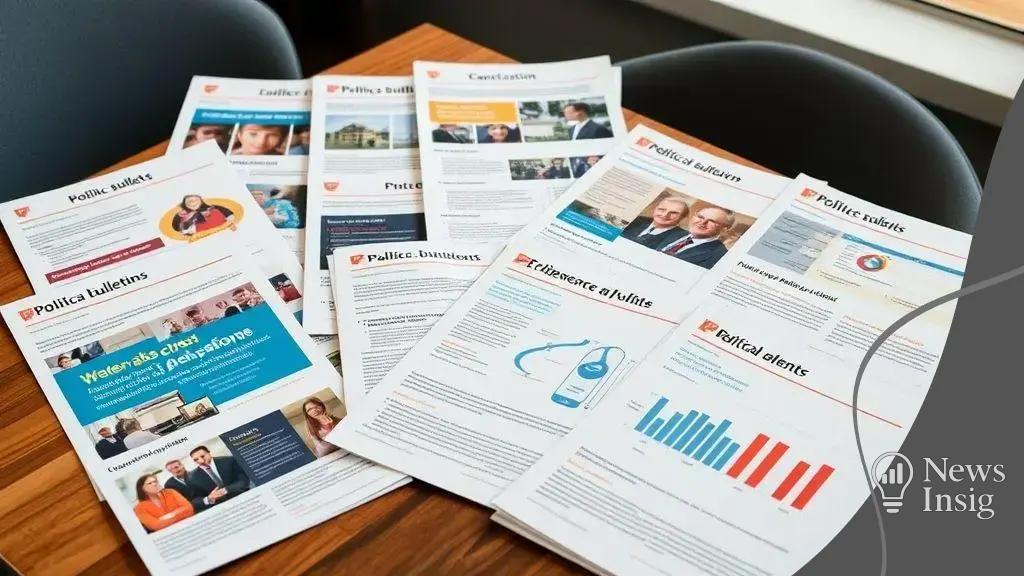 Case studies of impactful political bulletins